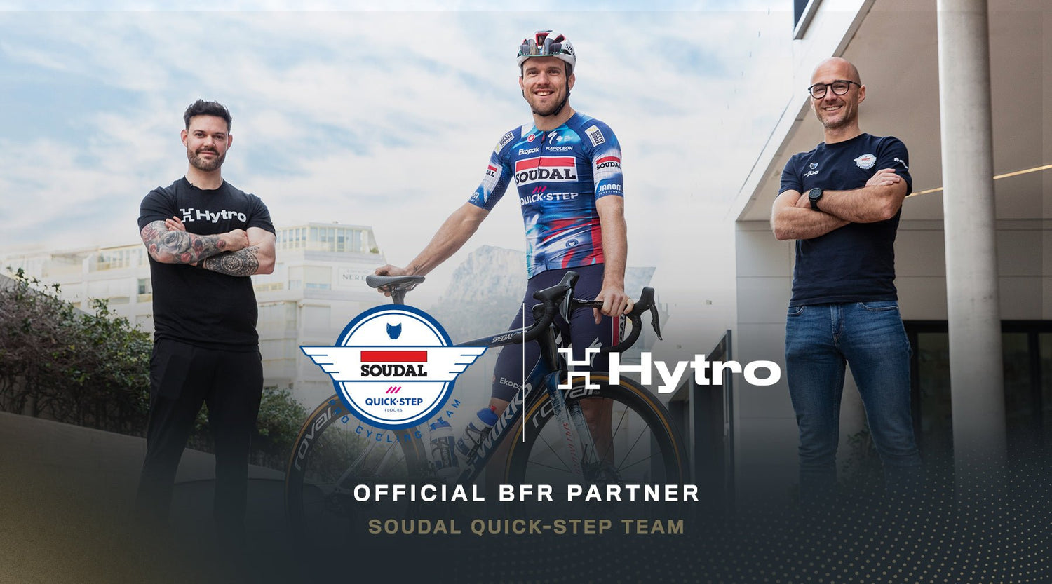 Hytro Enters Pro Cycling with Soudal Quick-Step Team Partnership to Supercharge Recovery - Hytro