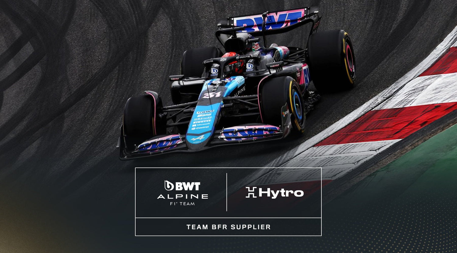 Hytro Joins with BWT Alpine F1® Team in Performance Innovation Partnership - Hytro