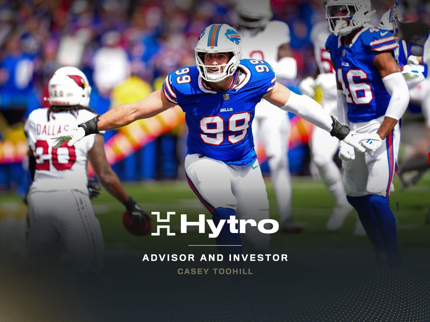 Hytro Welcomes NFL Superstar Casey Toohill as Advisor and Investor