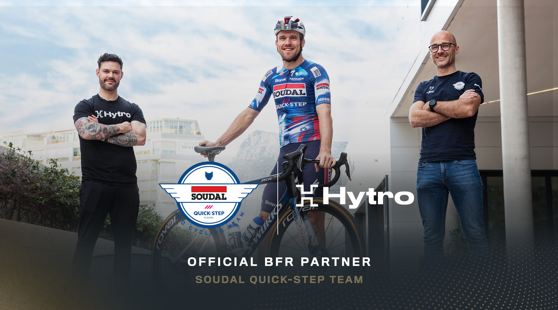 Hytro Enters Pro Cycling with Soudal Quick-Step Team Partnership to Supercharge Recovery
