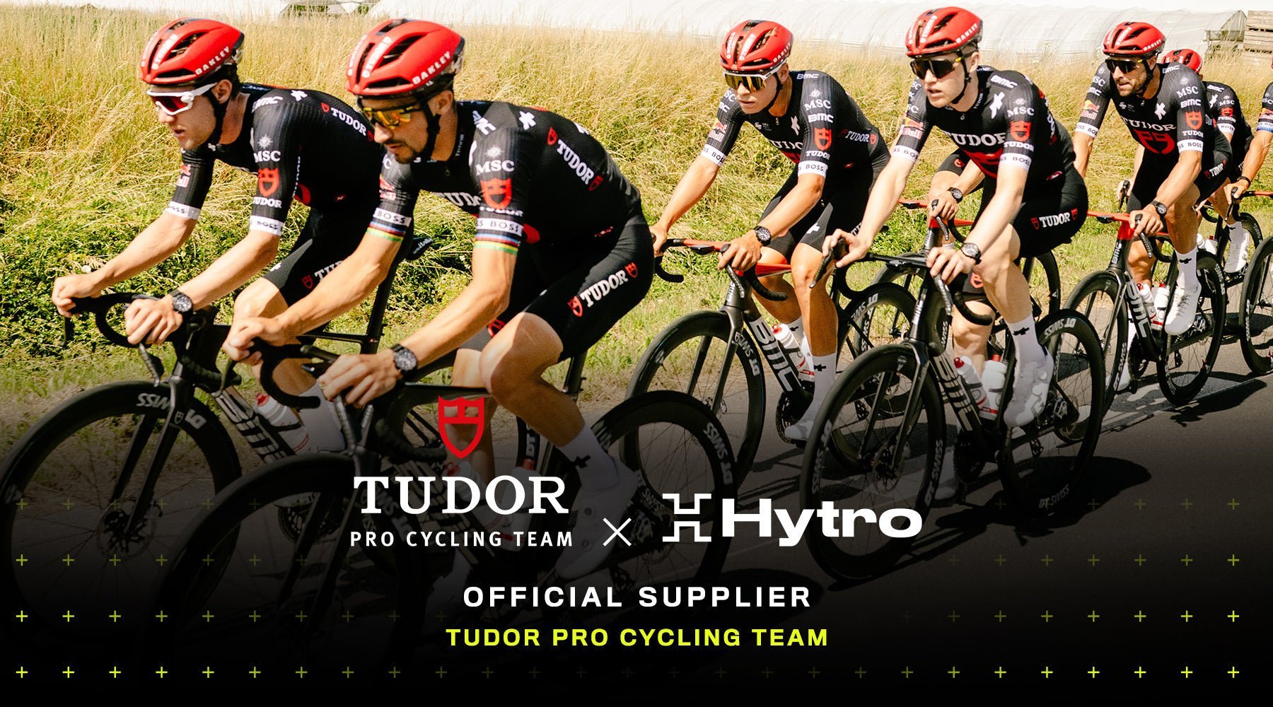 Hytro Partner with Tudor Pro Cycling Team to Drive Performance and Rec