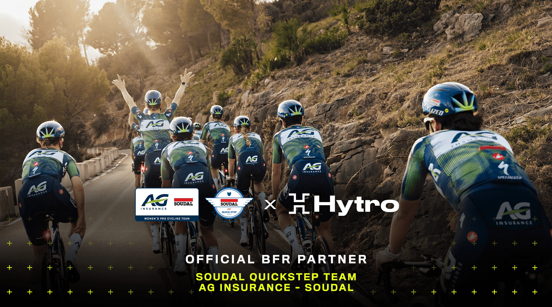 Hytro Partnership Expands Across the Soudal Cycling Programme - Hytro